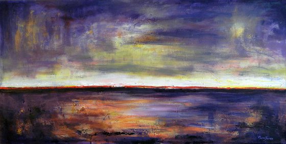 Horizon - Purple Vista 48x24