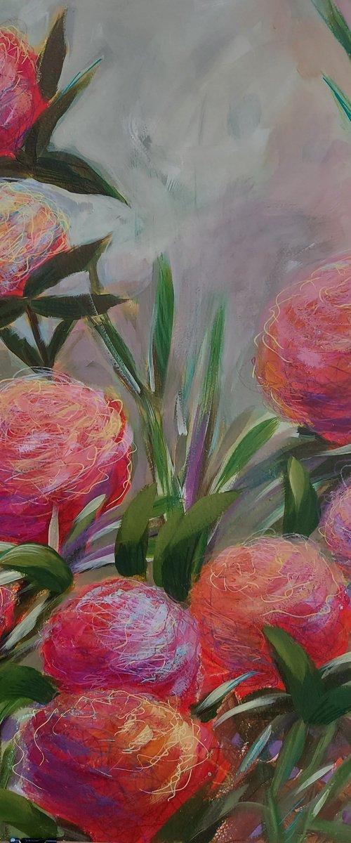 Red bloom by GITTI gv