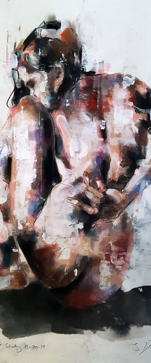 female back study  11-20-19 by Thomas Donaldson