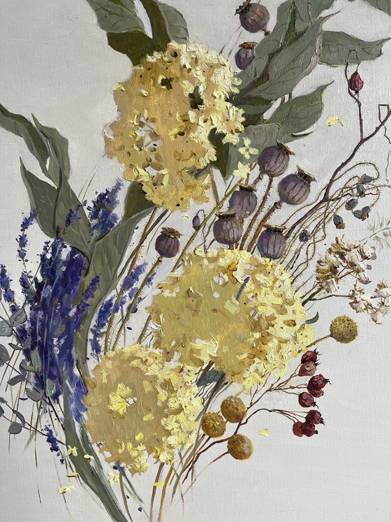 Dried Flowers Still Life