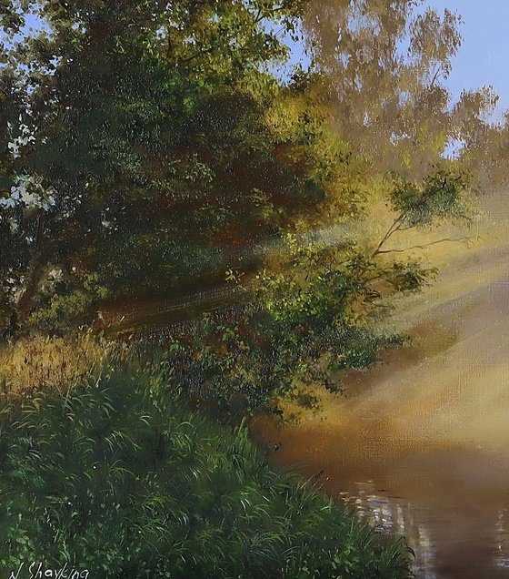 Sunrise, Realistic landscape