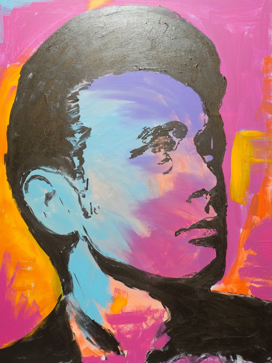 James Dean Painting by Dane Shue by Dane Shue