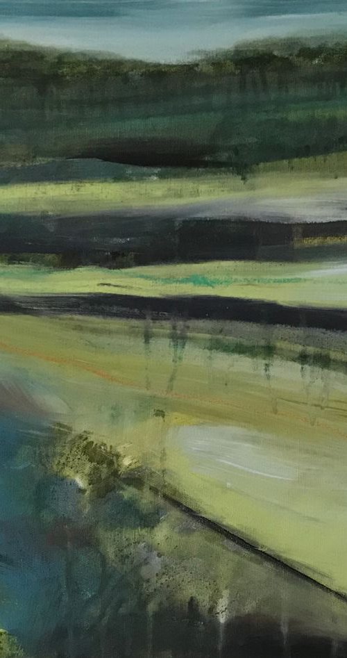 Mayfield valley by Amanda Lakin Art