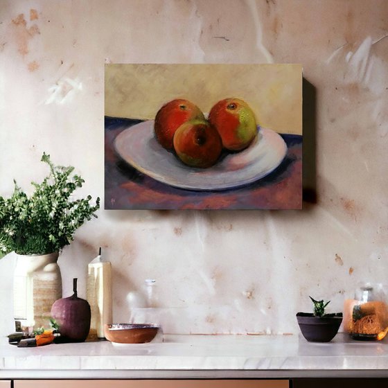 Still life with Apples