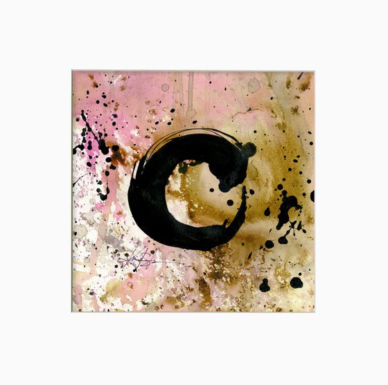 Enso Tranquility 17 - Zen Circle Art by Kathy Morton Stanion