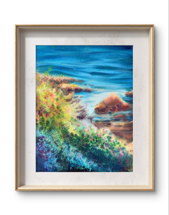 Sea.Original artwork