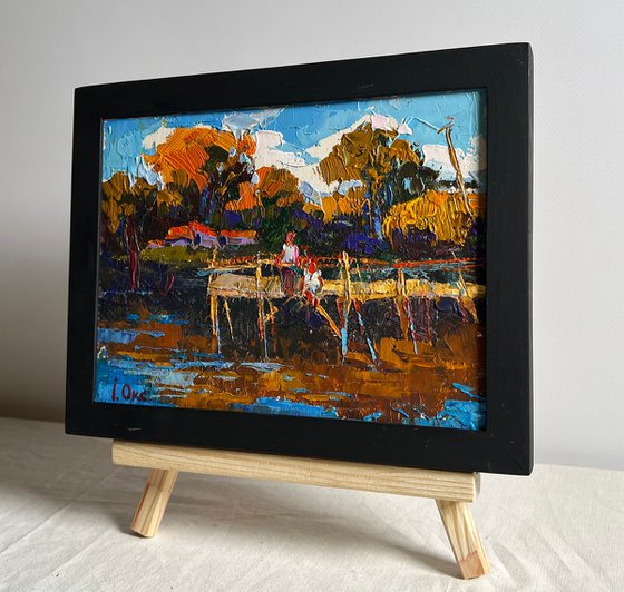 Evening freshness by the river