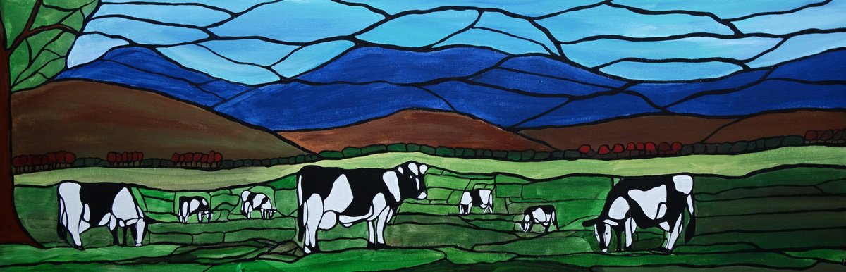 Dairy cows by Rachel Olynuk