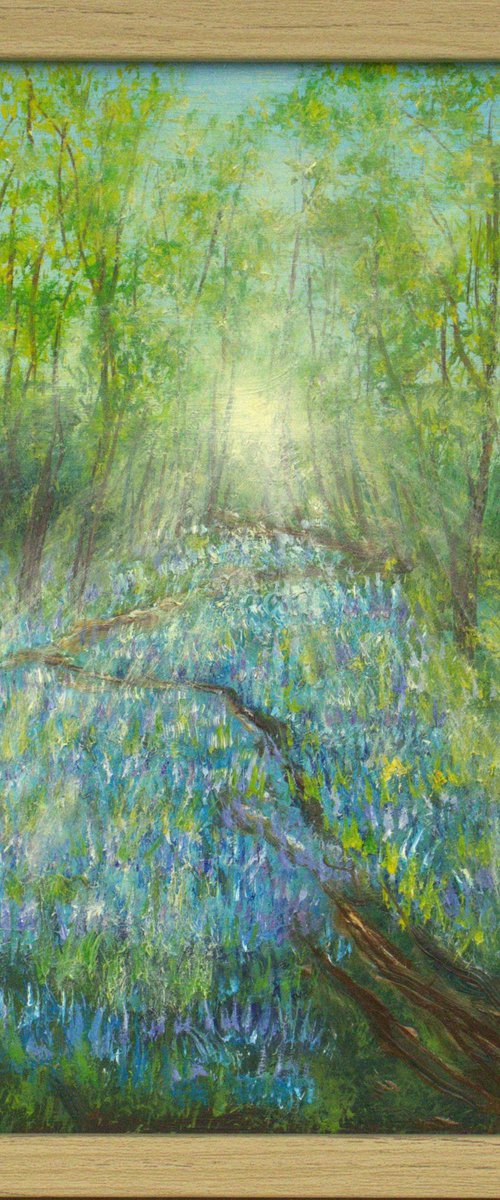 Bluebell woodland by Ludmilla Ukrow