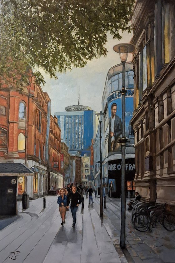 City Walk -The Hayes towards Wharton Street