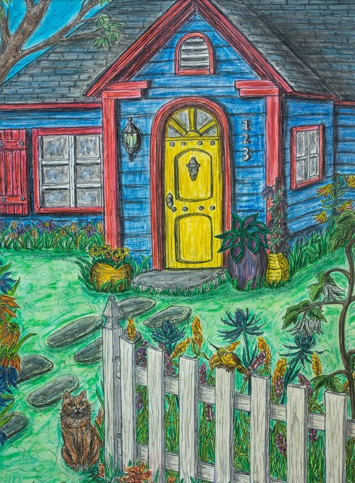 Wildflower Cottage by Kim Jones Miller