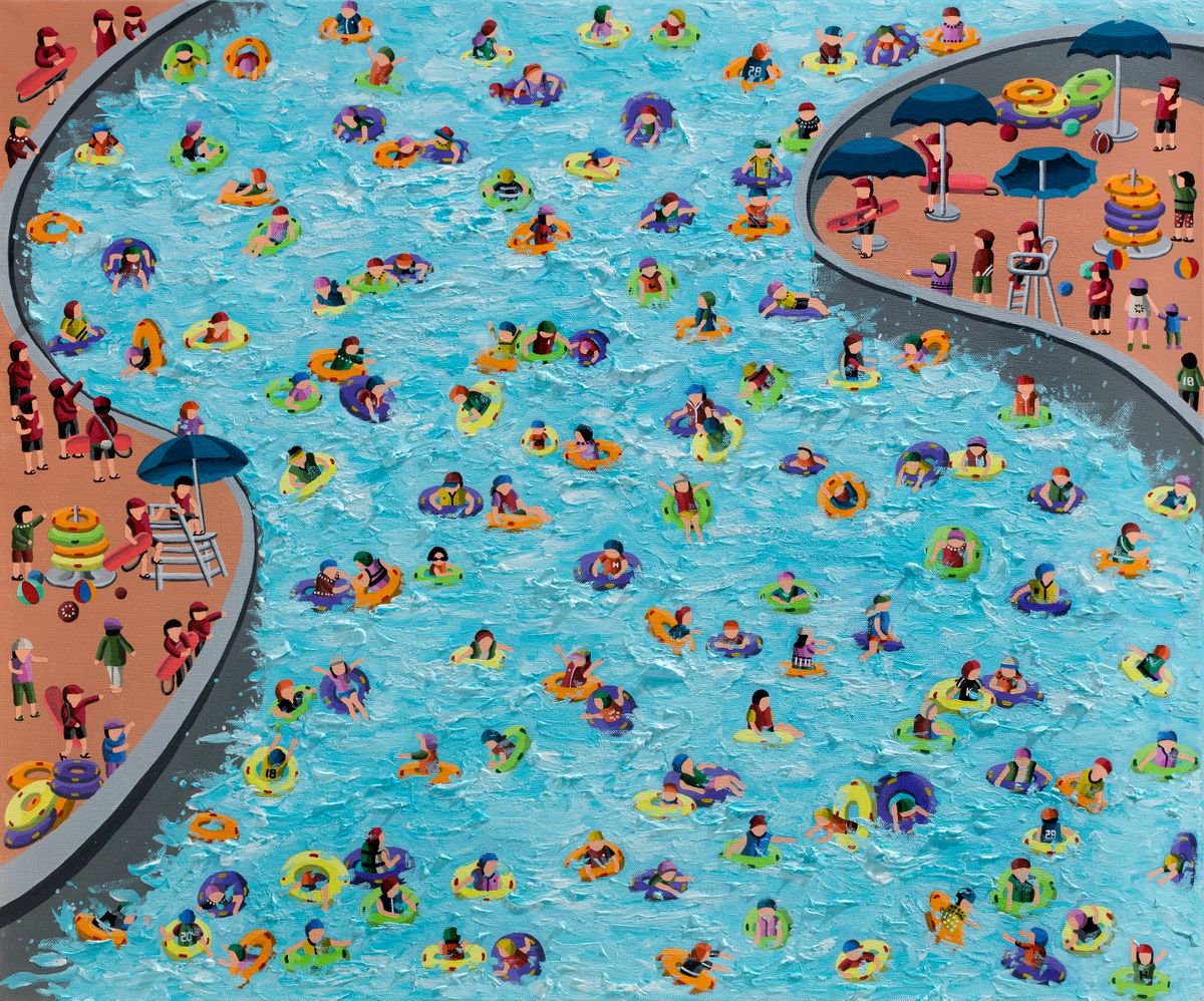 Swimming pool by Lee Kyoung Hyun