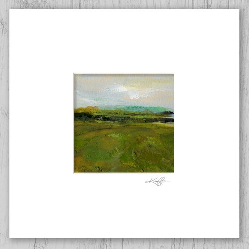 Mystical Land 358 - Landscape Painting by Kathy Morton Stanion by Kathy Morton Stanion