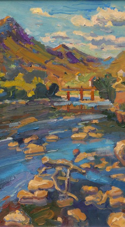 Rika River by Victor Onyshchenko