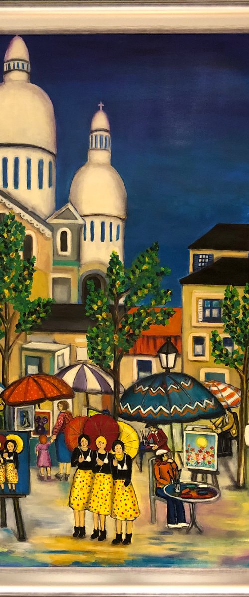 Life in Montmartre by Suzette Datema