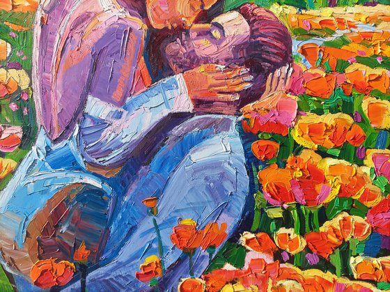 Love among the flowers