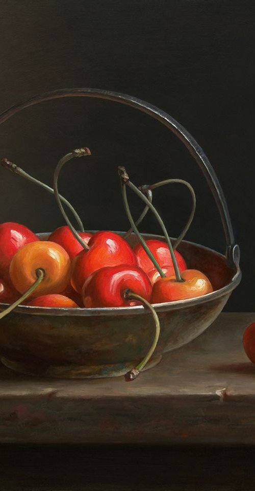 Cherries by Albert Kechyan