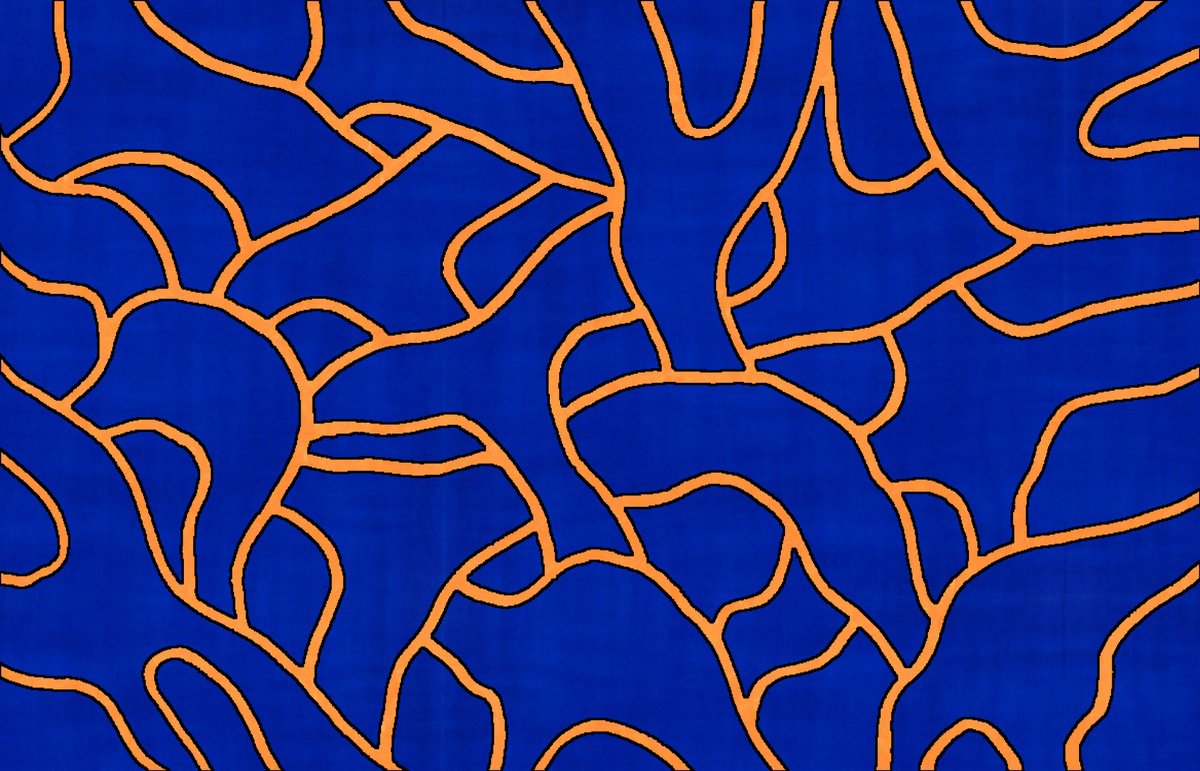 Abstract Nature Lines #62 By Marina Krylova, 55 X 35, Artwork For Sale On Artfinder