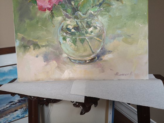 Wild roses (18x24'')