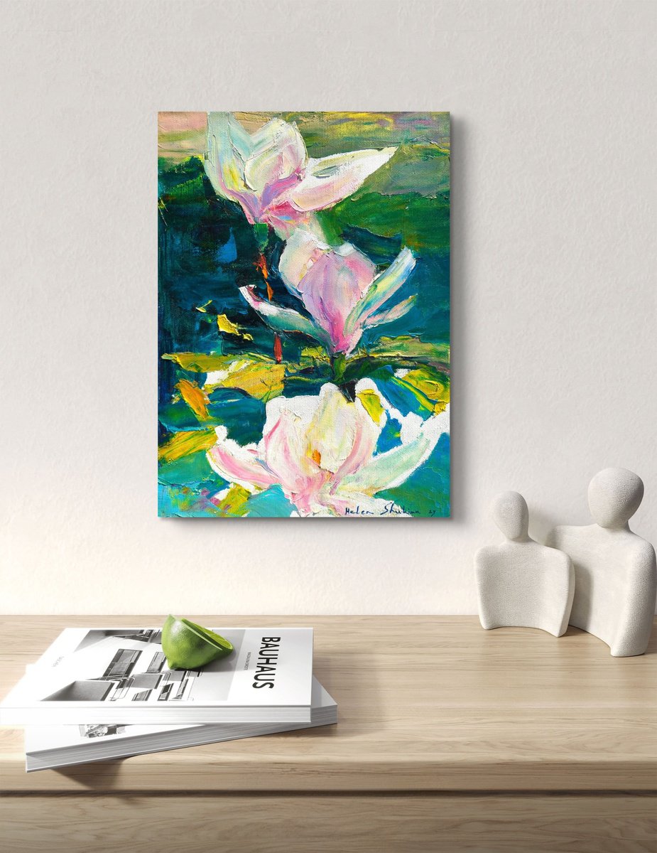 Magnolia By Helen Shukina, 10 X 14, Artwork For Sale On Artfinder