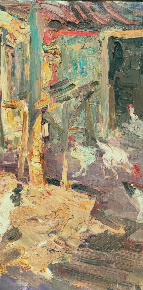 Rural motif by Pavlo Makedonskyi