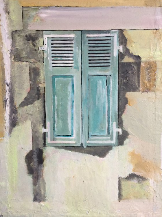 Blue Shutters, French Summer