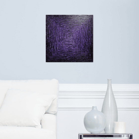 Purple square gradient