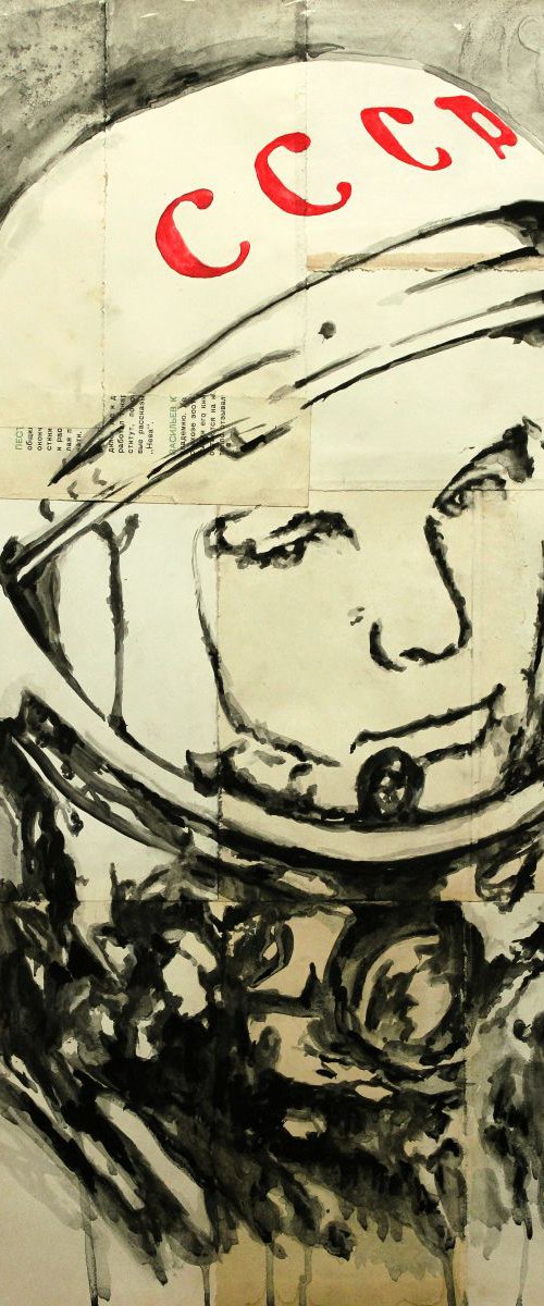 Yuri Gagarin. by Marat Cherny