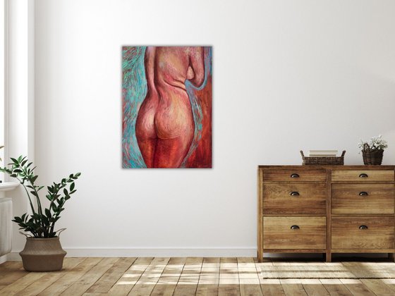 Nude Woman Painting