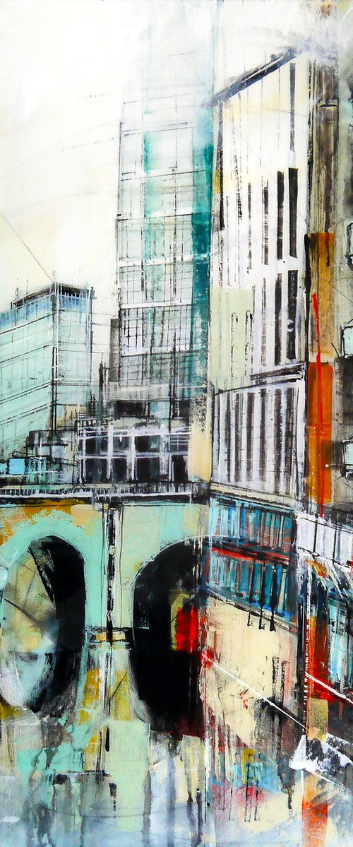 Manchester River Irwell by Irina Rumyantseva