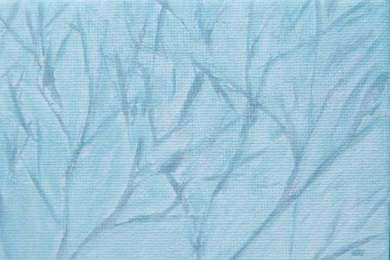 Set of three winter landscapes