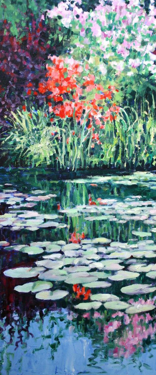 Garden Reflections by Zoe Elizabeth Norman