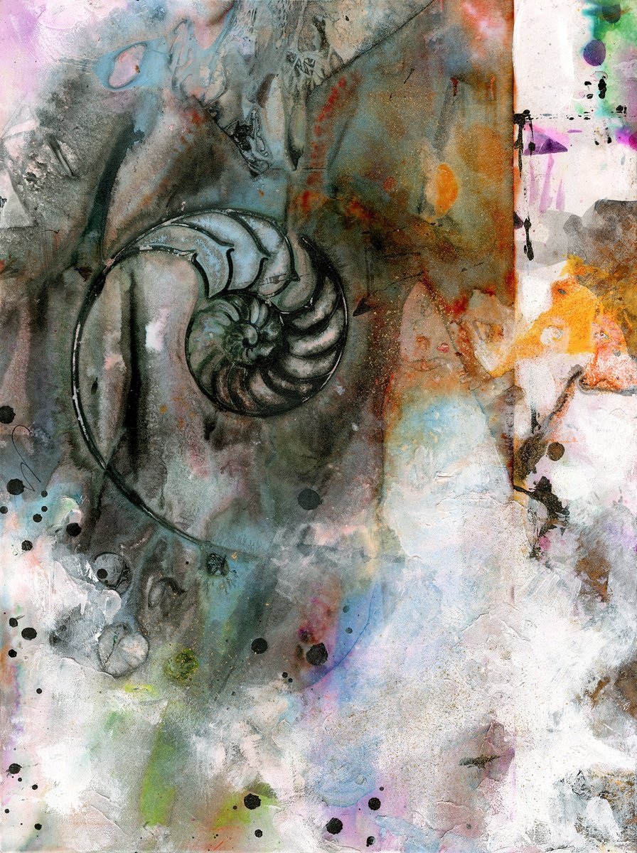 Abstract Landscape Painting By Kathy Morton Stanion, 12 X 16", Searching For Tranquility 4, Original Artwork