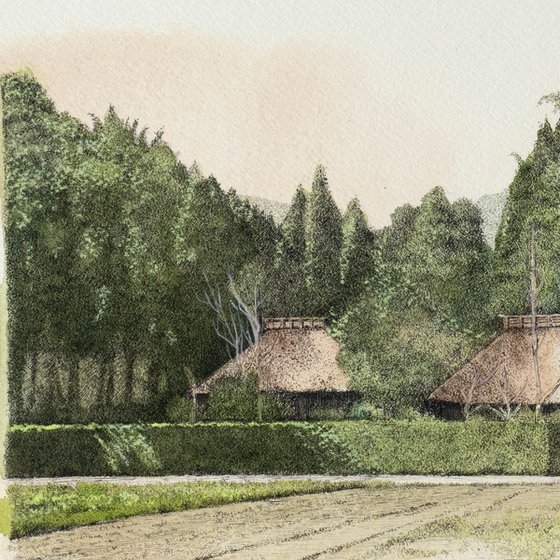 Rakushisha Cottage in Sagano, Kyoto