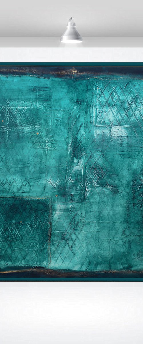Blue Monochrome by Edelgard Schroer