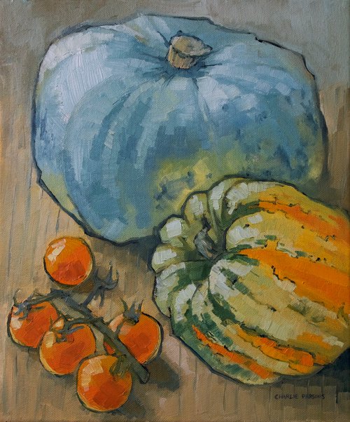 Squashes and Tomatoes by Charlie Parsons