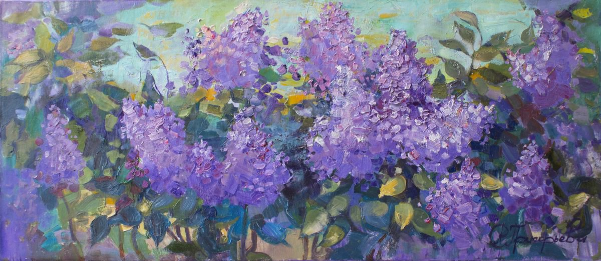 Lilac Spring by Anastasiia Grygorieva