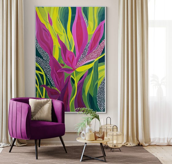Tropical Leaves Dance #2