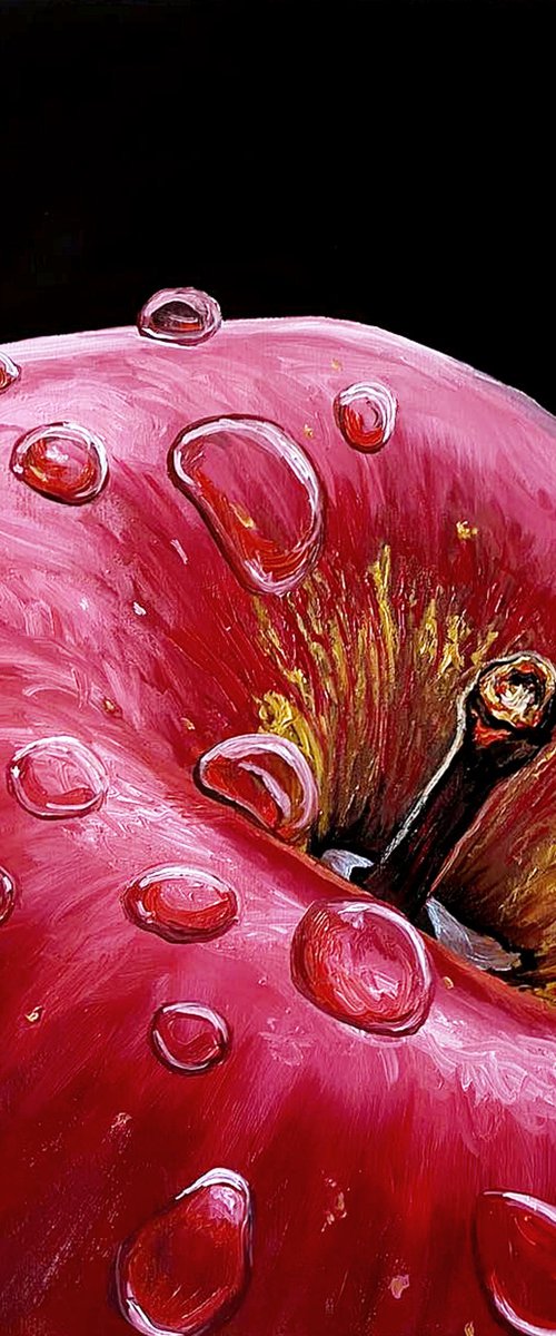Red Apple by Elena Adele Dmitrenko