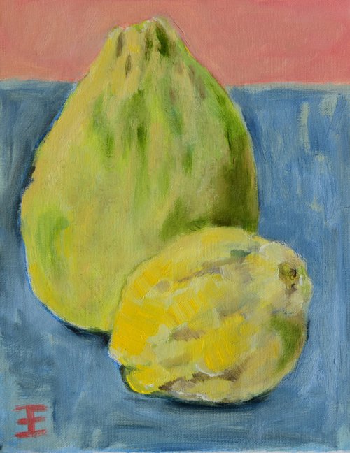 Pomelo and Quince by Elena Zapassky