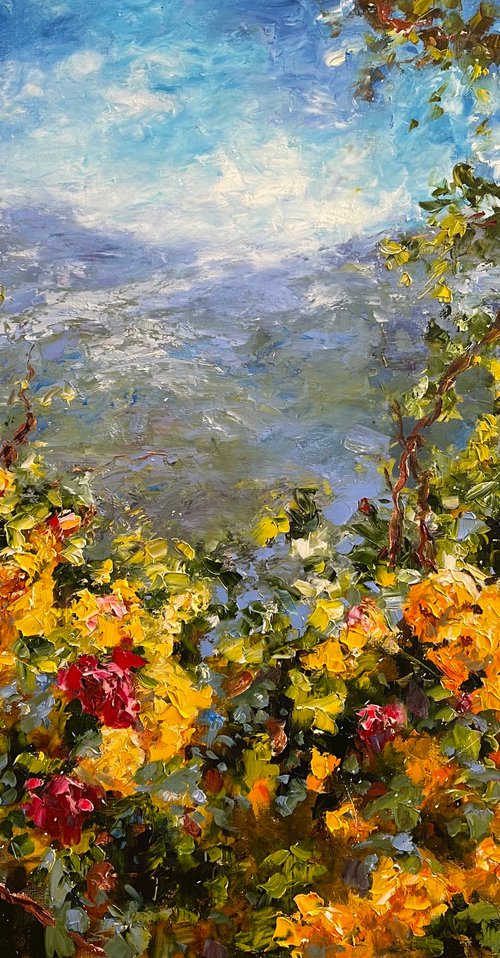 Silence du jardin estival by Diana Malivani