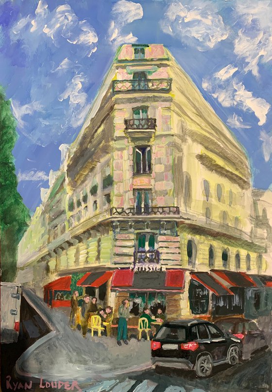 Cafe in Paris “Montmatre”