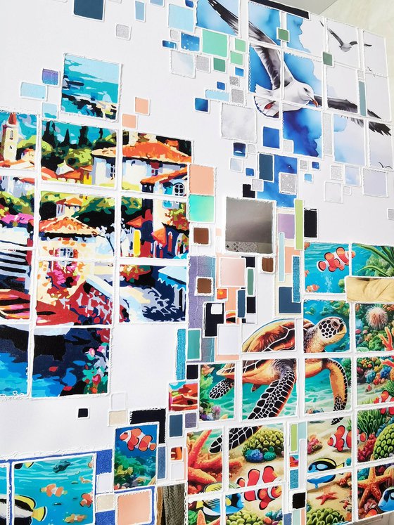 Mosaic of coastal dreams