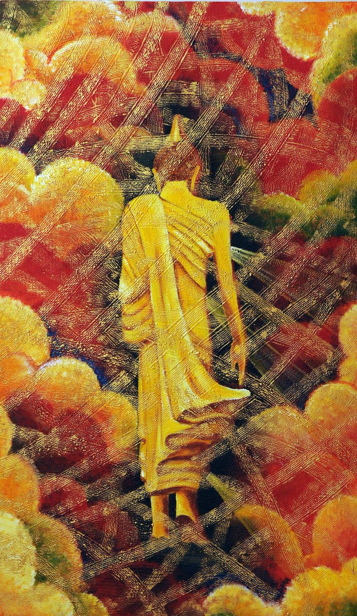 Buddha 17 by Arati Mishra