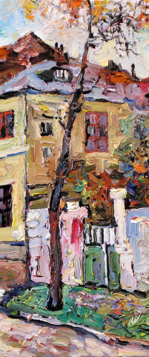 Frunze street. Kishinev. by Nikifor Swiristuhin