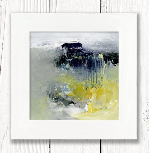 Oil Abstraction 174 - Framed Abstract Painting by Kathy Morton Stanion by Kathy Morton Stanion