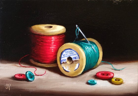 Vintage  cotton reels