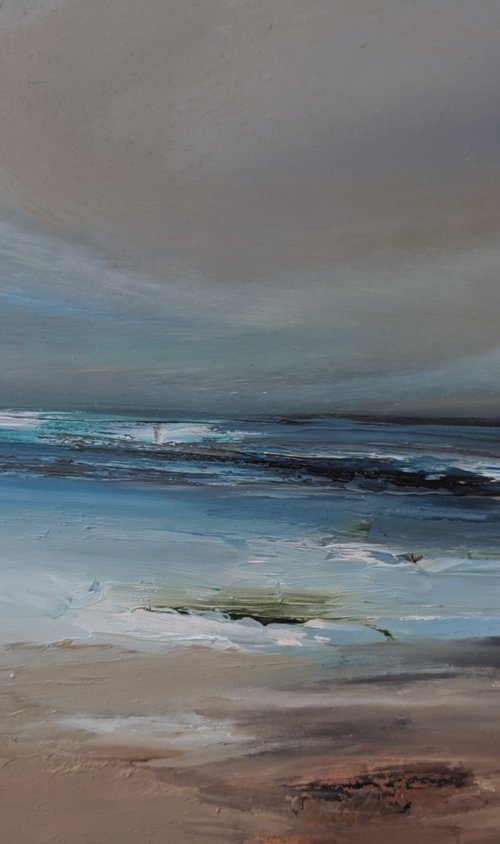 Abstract seascape #26 by Jo Earl