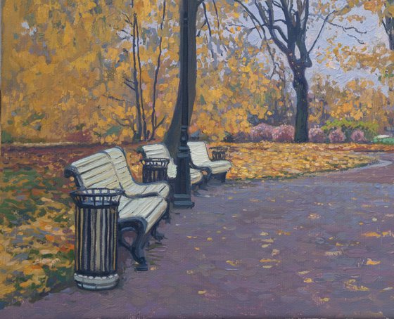 Autumn in Tsaritsyno Park