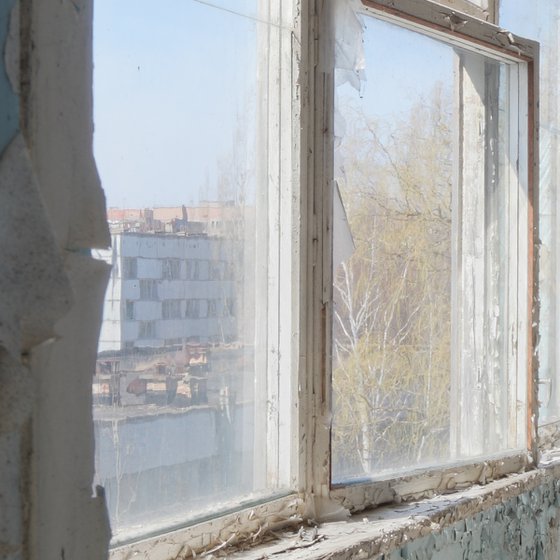 #91. Pripyat Tech School Staircase 1 - Original size